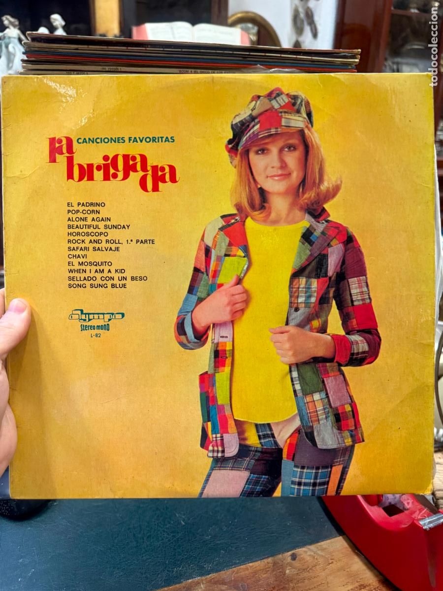Discos de vinilo: LP CANCIONES FAVORITAS LA BRIGADA