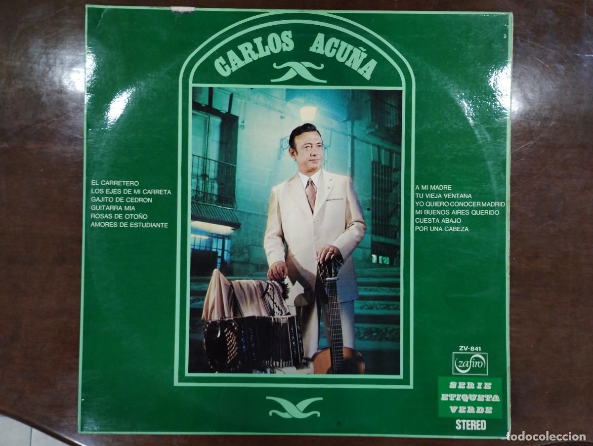 Discos de vinilo: Disco de Vinilo de Carlos Acu&ntilde;a &rdquo;Carlos Acu&ntilde;a&rdquo;