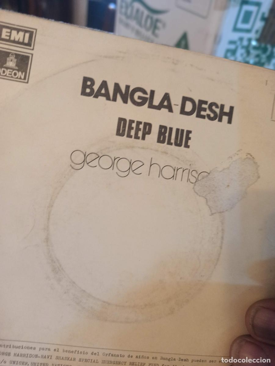 Discos de vinilo: George Harrison Bangladesh Deep Blue - Foto 2