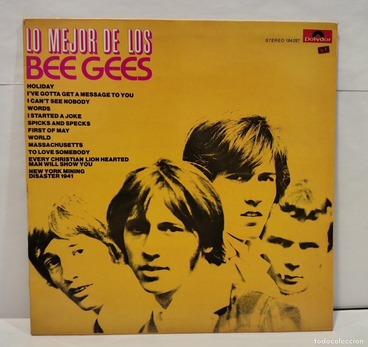Discos de vinilo: BEE GEES &ndash; Lo Mejor De Los Bee Gees. VINILO (LP, RECOPILACI&Oacute;N). CCM2