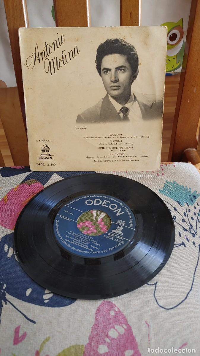 Discos de vinilo: ANTONIO MOLINA-EP SOLEARES +3
