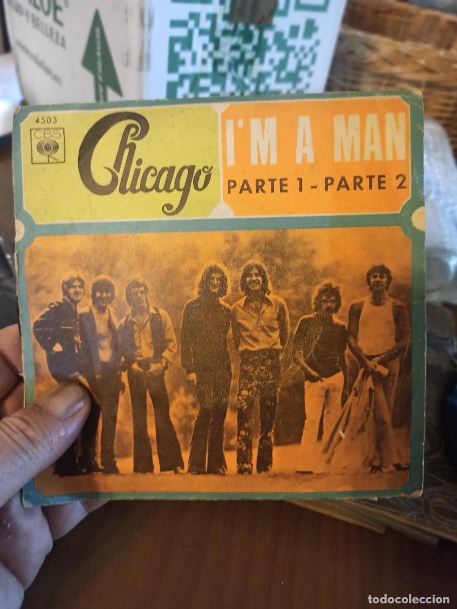 Discos de vinilo: Chicago Single I am a man Usado - Foto 1