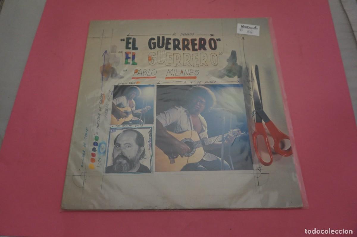 Discos de vinilo: LP - PABLO MILANES - EL GUERRERO - VINILO EN EXCELENTE ESTADO