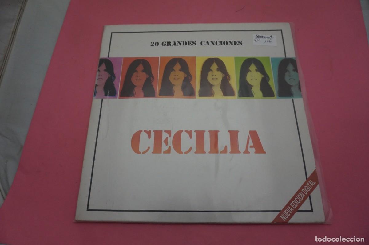Discos de vinilo: DOBLE LP - CECILIA - 20 GRANDES CANCIONES - VINILO EN EXCELENTE ESTADO