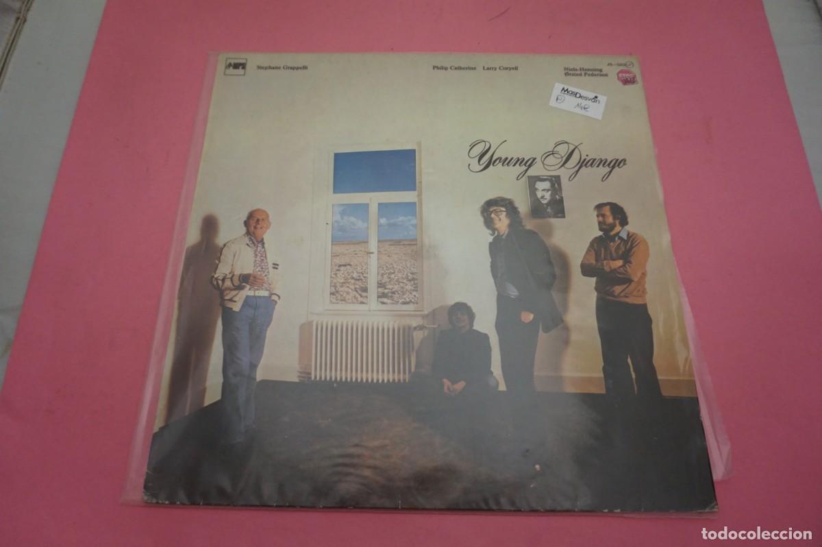 Discos de vinilo: LP - YOUNG DJANGO - STEPHANE GRAPPELLI, LARRY CORYELL - VINILO EN EXCELENTE ESTADO