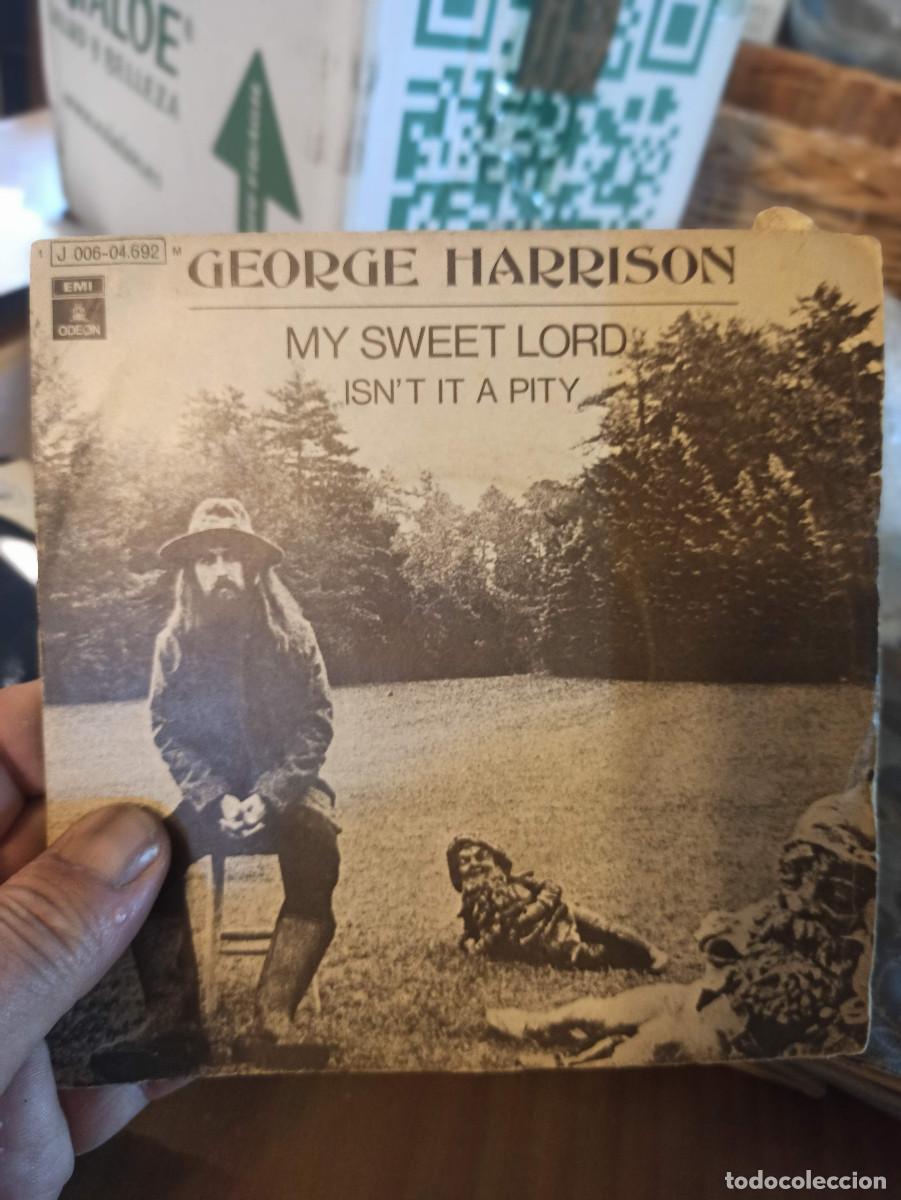 Discos de vinilo: George Harrison My sweet Lord ver fotos Single