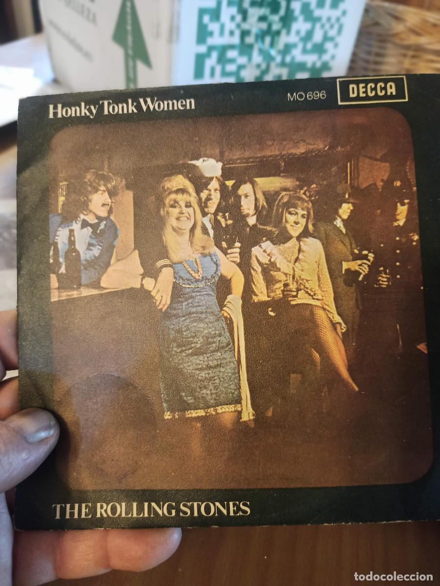 Discos de vinilo: Rolling Stone Honky Tonk Woman Single usado