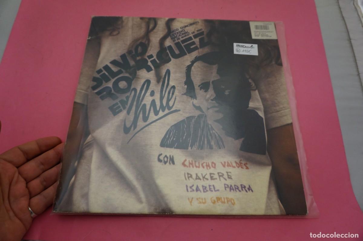 Discos de vinilo: TRIPLE LP - SILVIO RODRIGUEZ - EN CHILE - VINILO EN EXCELENTE ESTADO