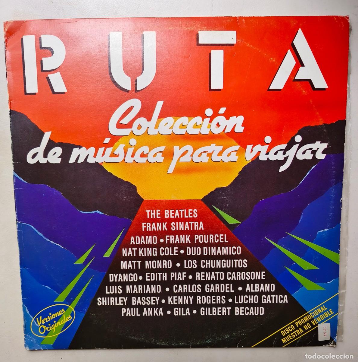 Discos de vinilo: LP PROMOCIONAL ESPA&Ntilde;OL EMISORAS RADIO RUTA BEATLES CHUNGUITOS SINATRA