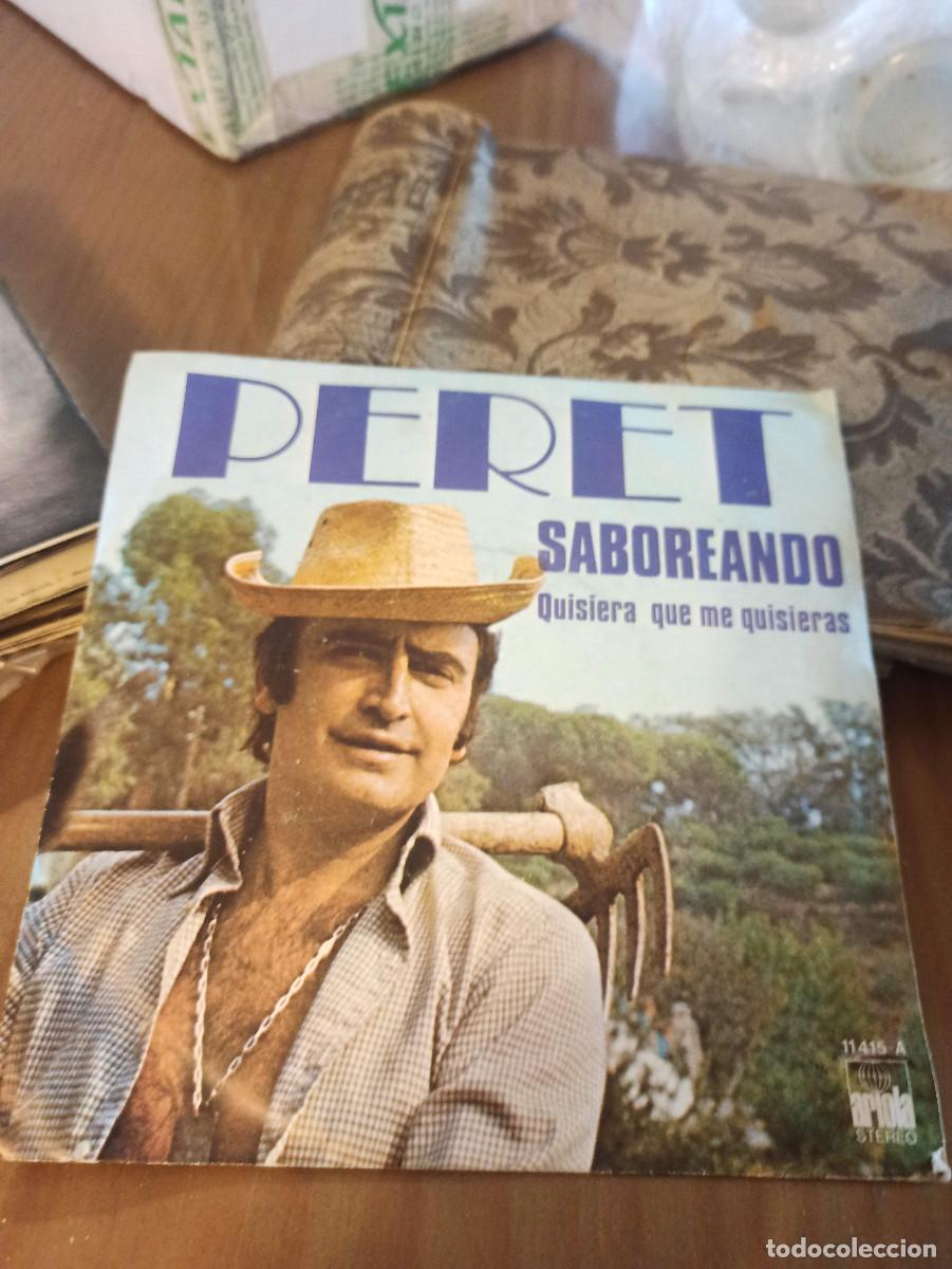 Discos de vinilo: Peret Single Saboreando BE