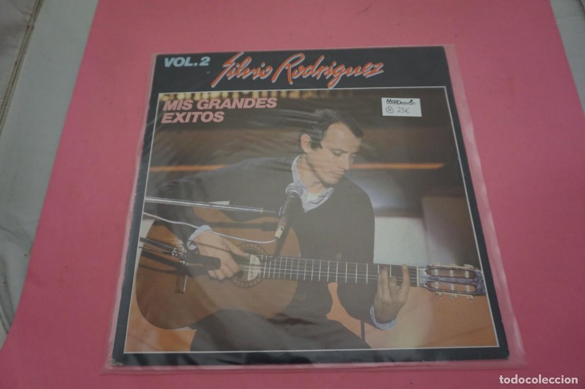 Discos de vinilo: LP - SILVIO RODRIGUEZ - SILVIO RODRIGUEZ - MIS GRANDES EXITOS VOL. 2 - VINILO EN EXCELENTE ESTADO