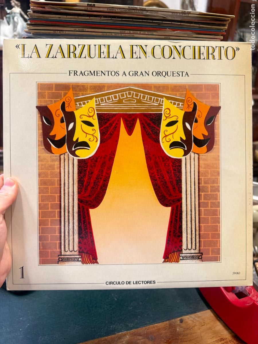 Discos de vinilo: LP LA ZARZUELA EN CONCIERTO - Foto 1