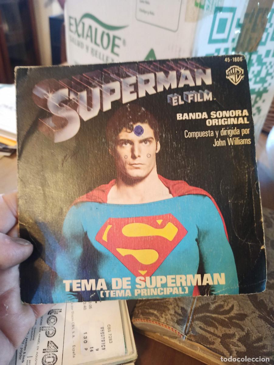 Discos de vinilo: Superman Single original tema principal