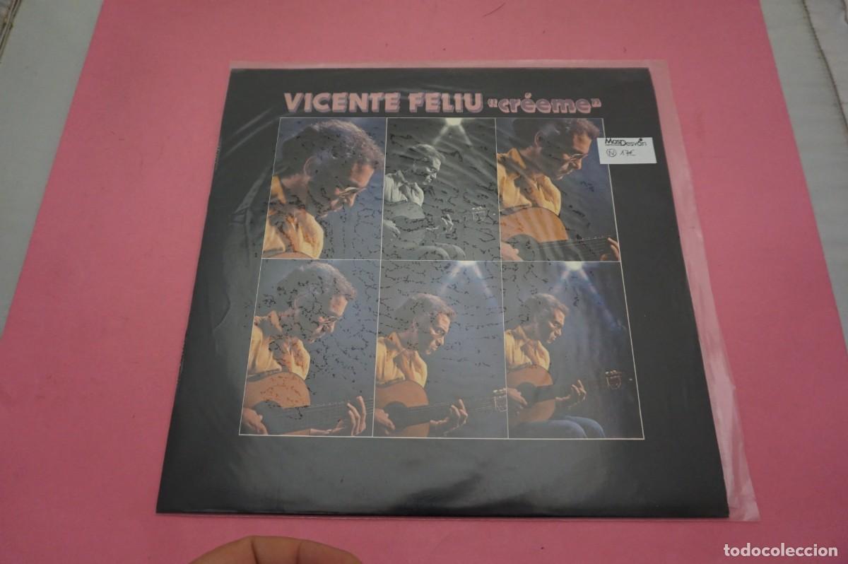 Discos de vinilo: LP - VICENTE FELIU - CREEME - VINILO EN EXCELENTE ESTADO