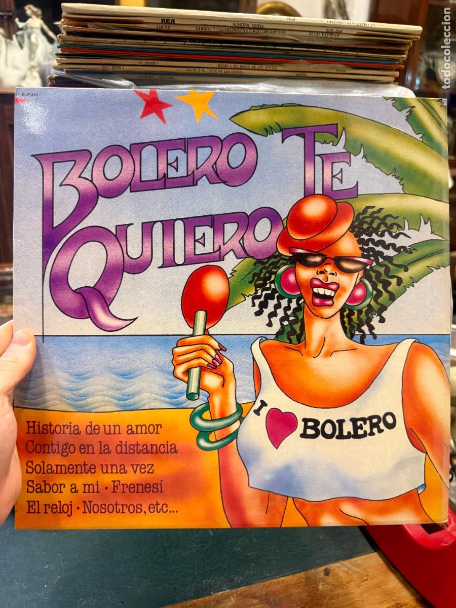 Discos de vinilo: LP BOLERO TE QUIERO -