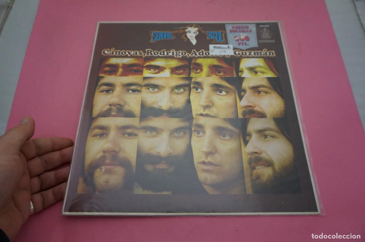 Discos de vinilo: LP - CANOVAS RODRIGO ADOLFO Y GUZMAN - SE&Ntilde;ORA AZUL - VINILO EN EXCELENTE ESTADO