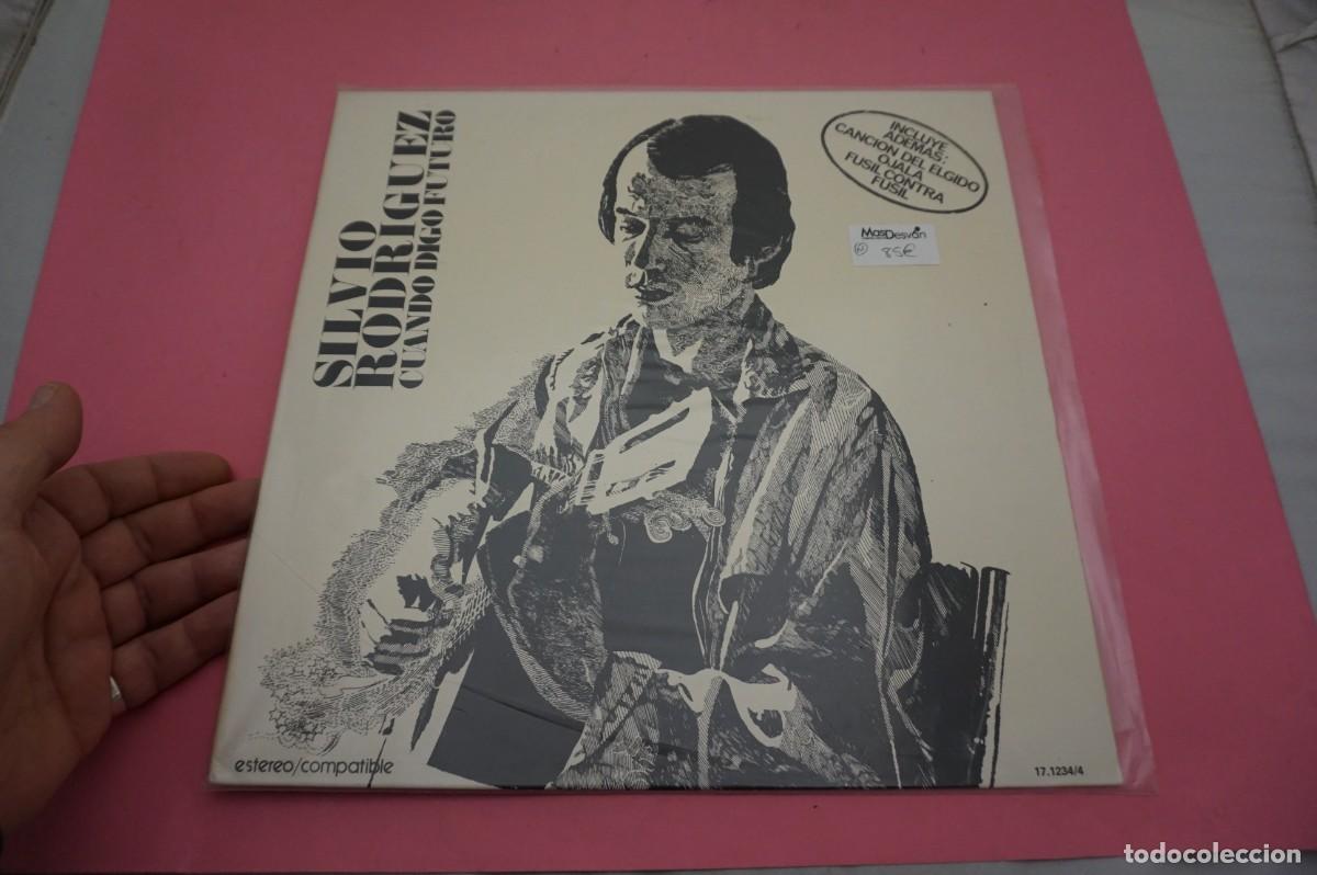 Discos de vinilo: LP - SILVIO RODRIGUEZ - CUANDO DIGO FUTURO - VINILO EN EXCELENTE ESTADO