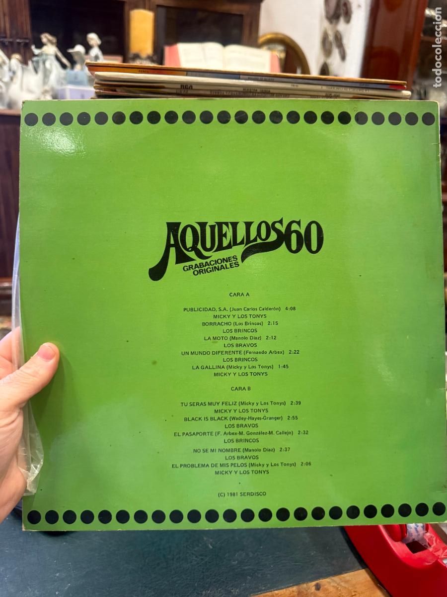 Discos de vinilo: LP AQUELLOS 60 - VOL. 5 - Foto 2