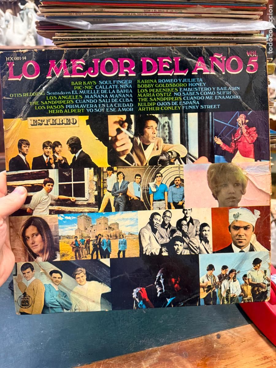 Discos de vinilo: LP LO MEJOR DEL A&Ntilde;O VOL. 5
