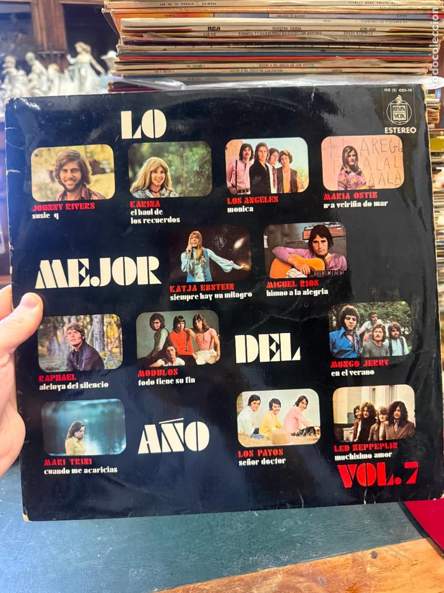 Discos de vinilo: LP LO MEJOR DEL A&Ntilde;O VOL. 7