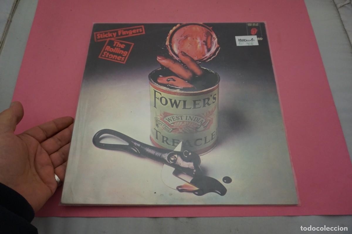 Discos de vinilo: LP - THE ROLLING STONES - STICKY FINGERS - VINILO EN EXCELENTE ESTADO
