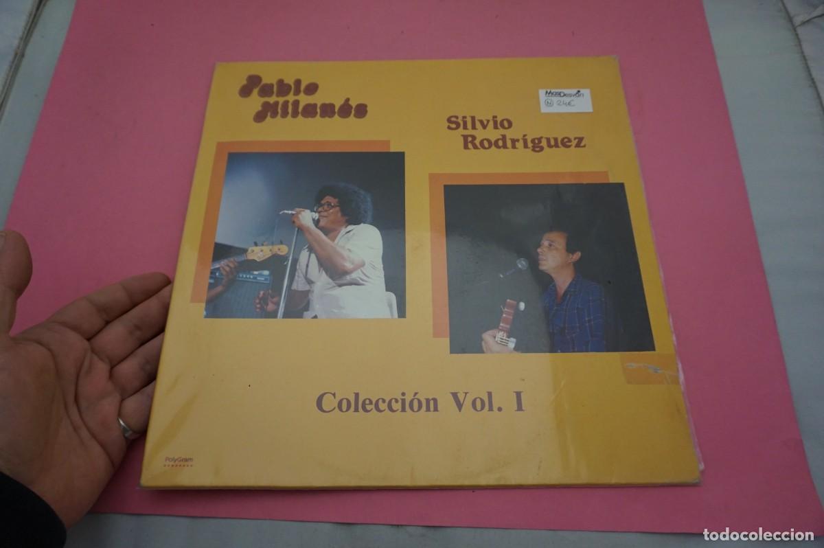 Discos de vinilo: LP - PABLO MILANES SILVIO RODRIGUEZ - COLECCION VOL. I - VINILO EN EXCELENTE ESTADO