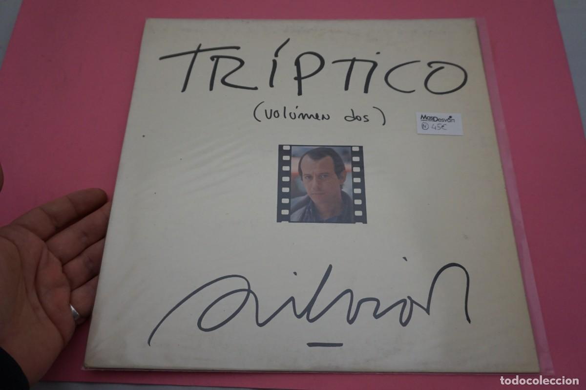 Discos de vinilo: LP - SILVIO RODRIGUEZ - TRIPTICO - VOLUMEN DOS - VINILO EN EXCELENTE ESTADO