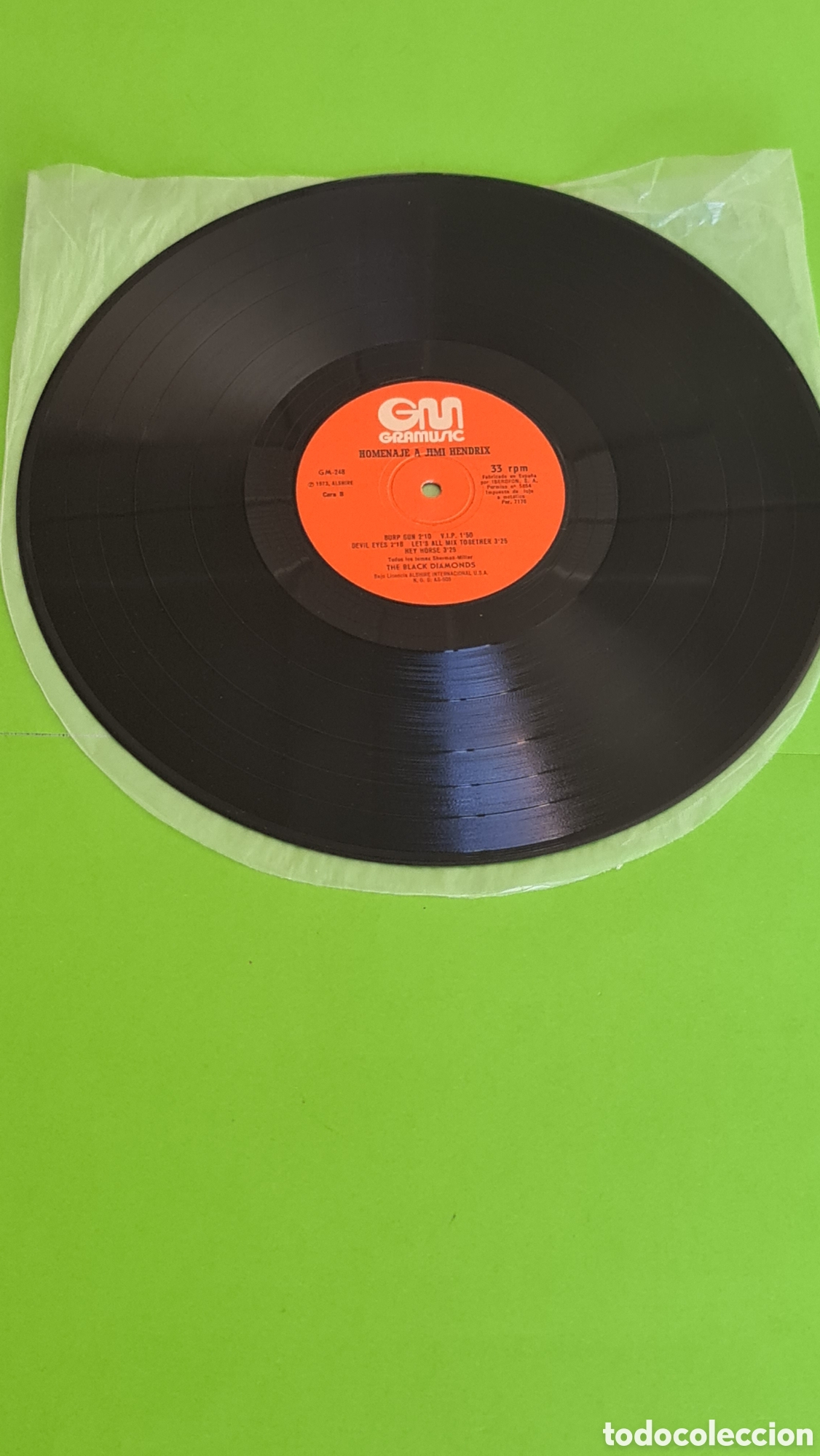 Discos de vinilo: Vinilo LP Homenaje a Jimi Hendrix - Foto 2