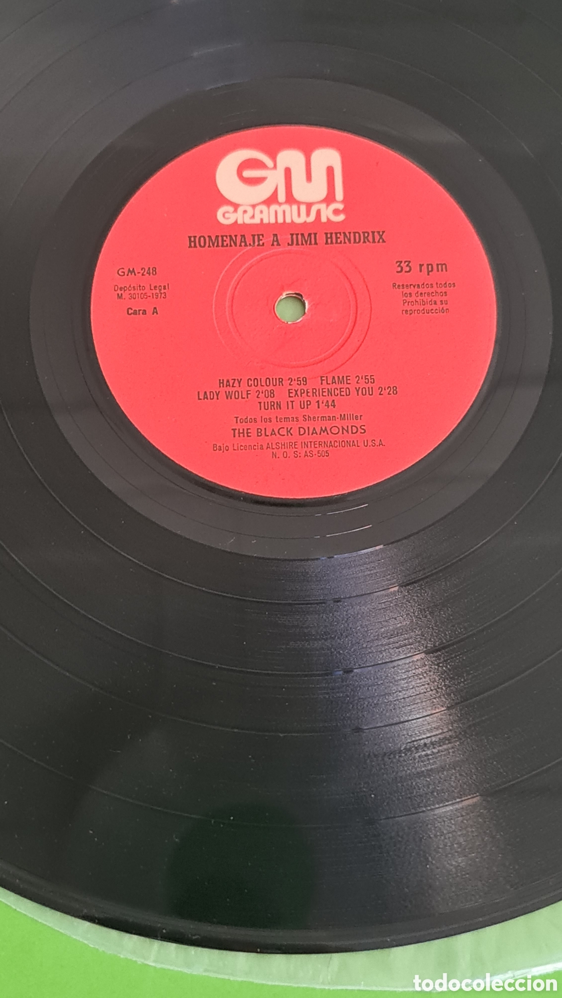 Discos de vinilo: Vinilo LP Homenaje a Jimi Hendrix - Foto 3