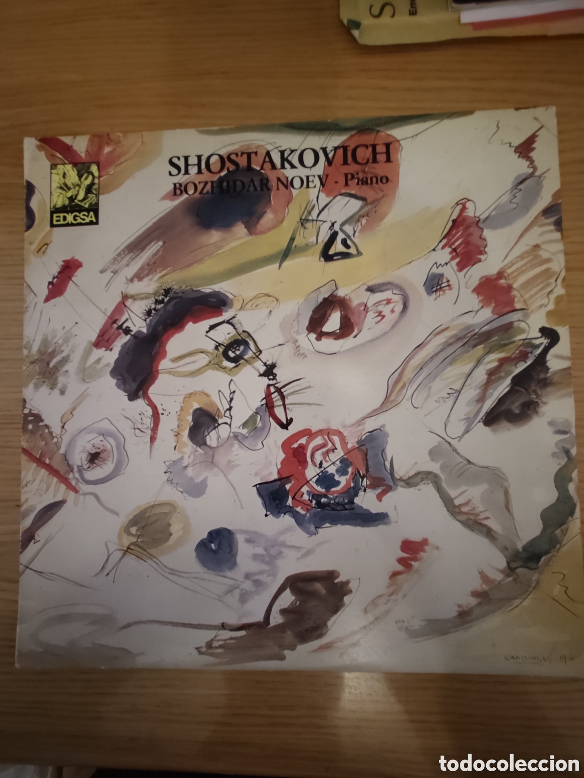 Discos de vinilo: LP Shostakovich. Bozhidar Noev. Piano