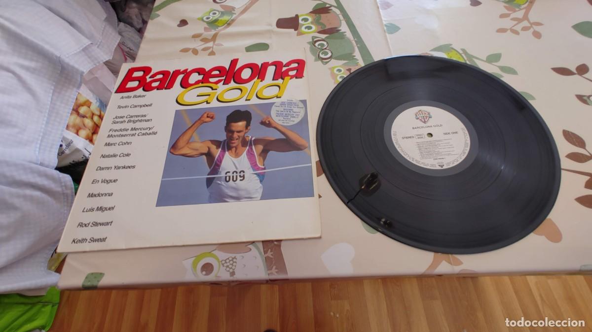 Discos de vinilo: BARCELONA GOLD-LP MONTSERRAT CABALL&Eacute; FREDDIE MERCURY MADONNA LUIS MIGUEL...
