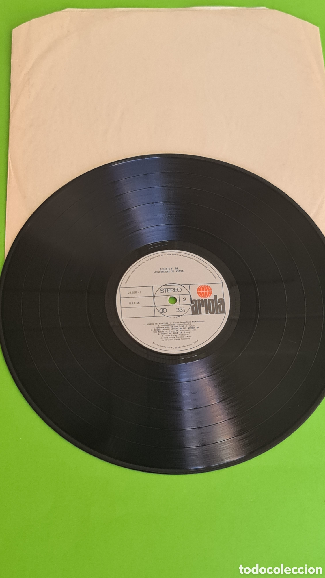 Discos de vinilo: Vinilo LP &rdquo; Nightflight to Venus&rdquo; Boney M. - Foto 4