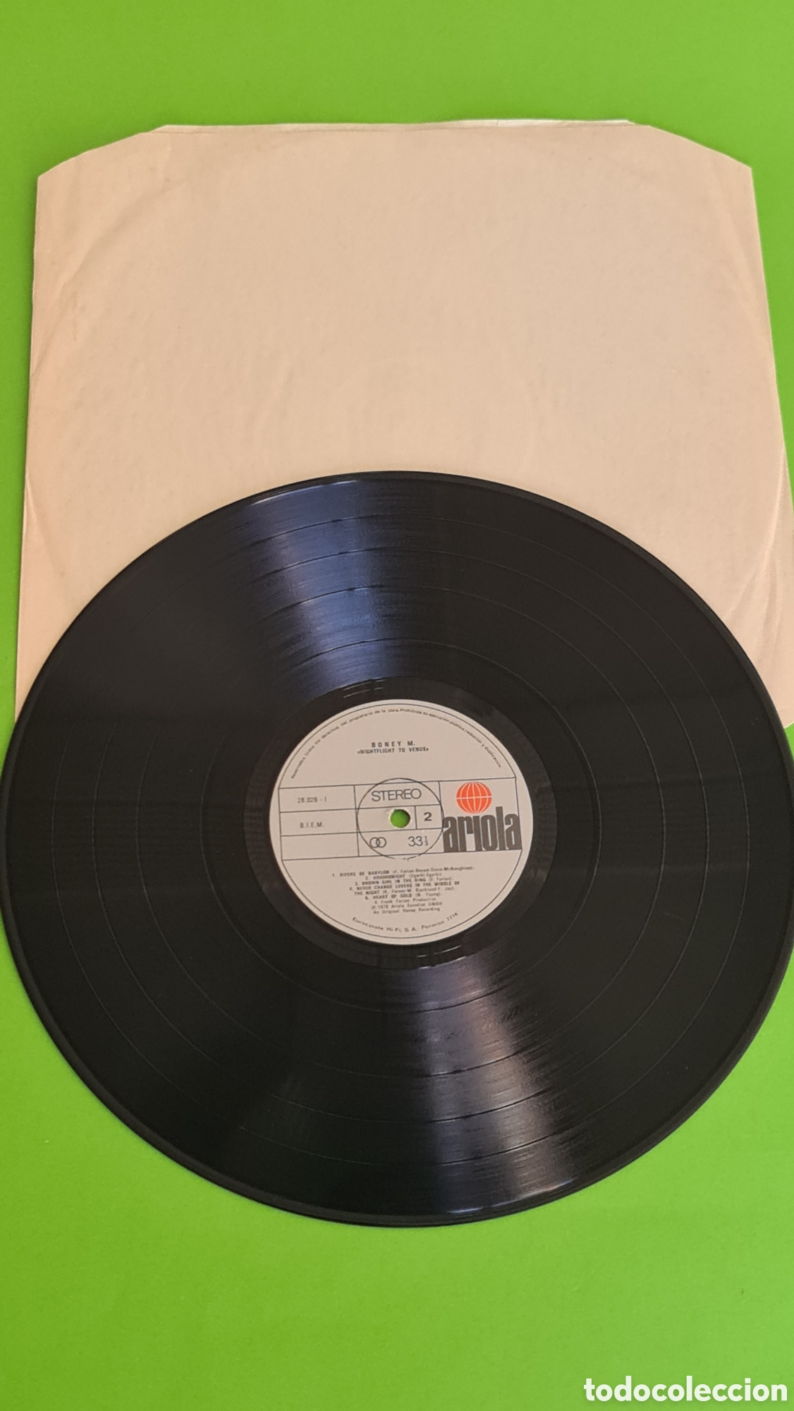 Discos de vinilo: Vinilo LP &rdquo; Nightflight to Venus&rdquo; Boney M. - Foto 5