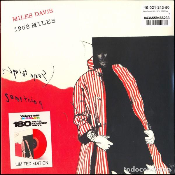 Discos de vinilo: Miles Davis * LP Vinilo 180g. color Rojo Transparente * 1958 Miles * Mono * Ltd Precintado! * BONUS
