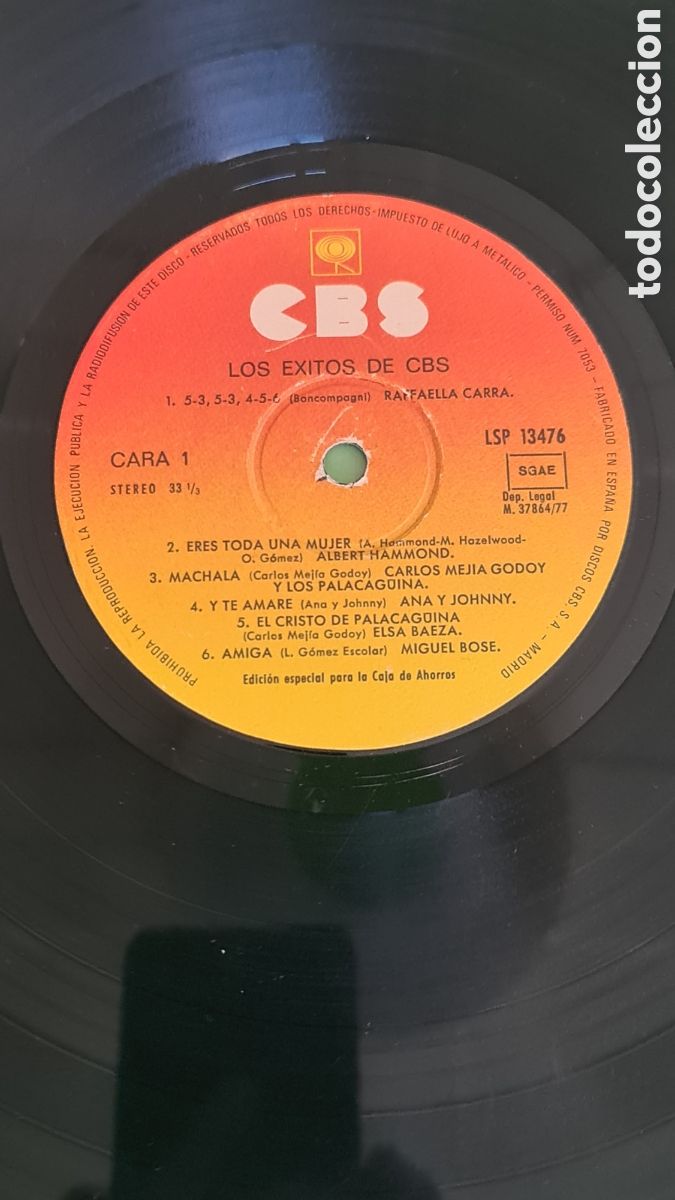 Discos de vinilo: Vinilo LP / Los &Eacute;xitos de CBS. - Foto 4