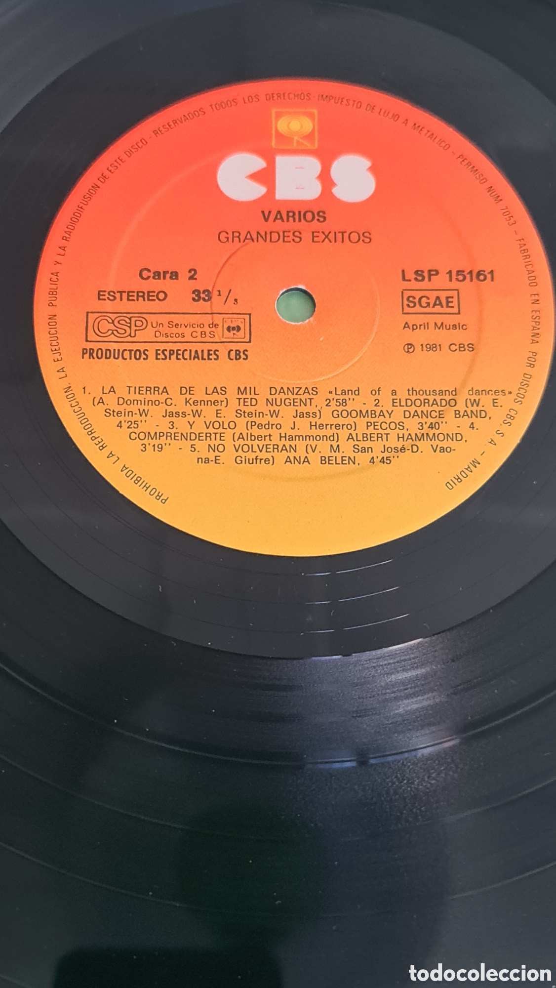 Discos de vinilo: Vinilo LP / &rdquo;Grandes &Eacute;xitos&rdquo; - Foto 4