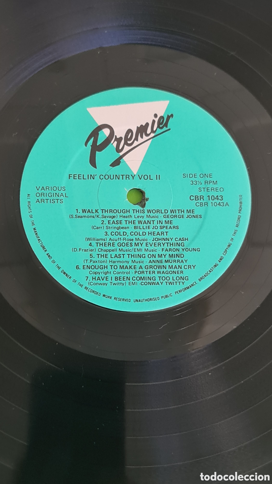 Discos de vinilo: Vinilo LP M&uacute;sica Country/ Feelin&rdquo; Country Vol II