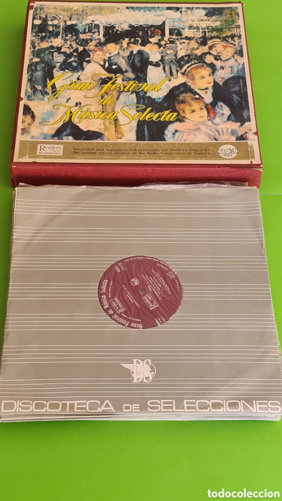 Discos de vinilo: Caja de colecci&oacute;n de vinilos Gran Festival de M&uacute;sica Selecta
