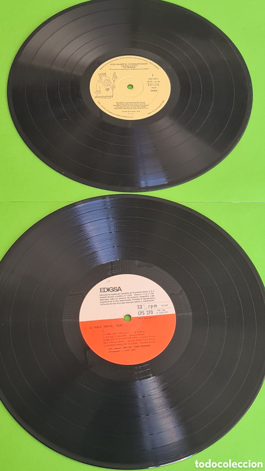 Discos de vinilo: Dos Vinilos LPs / La Trinca - Foto 6