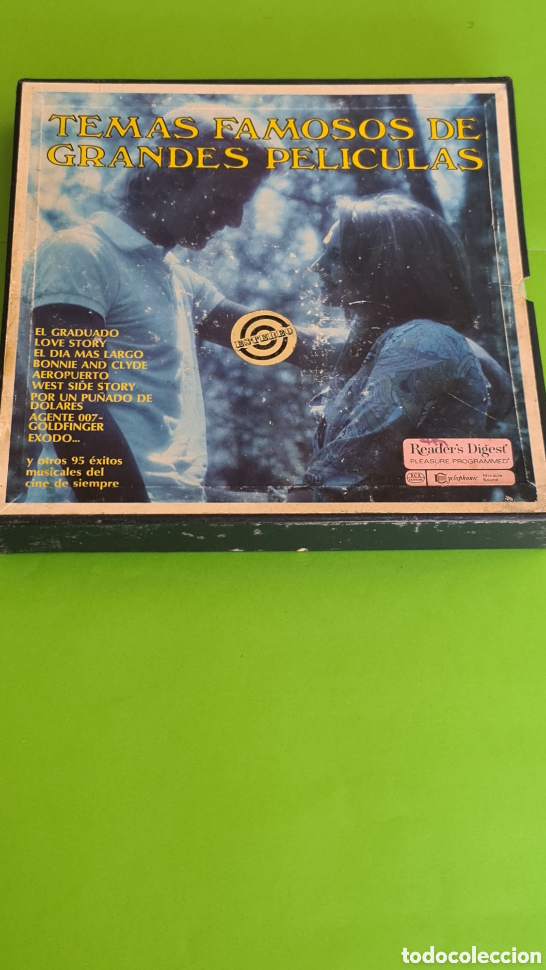 Discos de vinilo: Estuche con 9 LP's / &rdquo;Temas Famosos de Grandes Peliculas&rdquo;