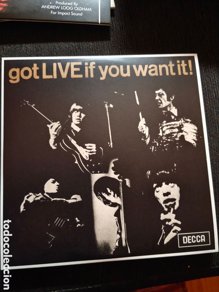 Discos de vinilo: The Rolling Stones: Got Live If You Want It 7&rdquo; 2022 Edici&oacute;n Limitada