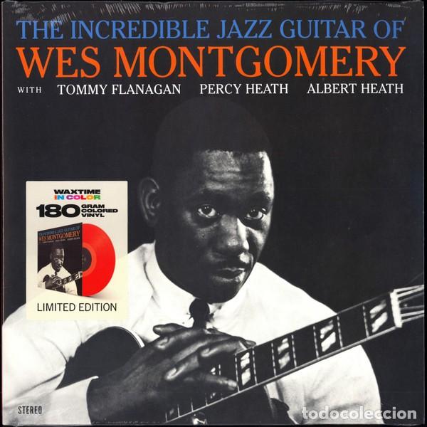 Discos de vinilo: Wes Montgomery * LP Vinilo 180g. Color Rojo * The Incredible Jazz Guitar of Wes * Ltd Precintado!