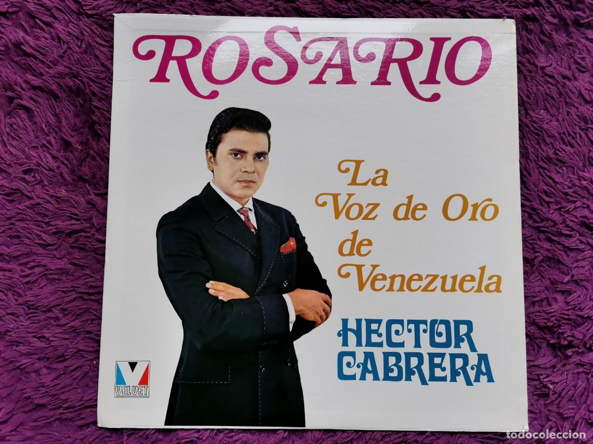 Discos de vinilo: Hector Cabrera &ndash; Rosario. La Voz De Oro De Venezuela Vinilo LP 1968 Venezuela LPV 1443
