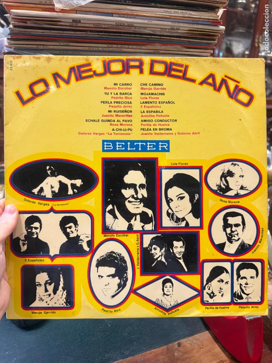 Discos de vinilo: LP LO MEJOR DEL A&Ntilde;O - - Foto 1