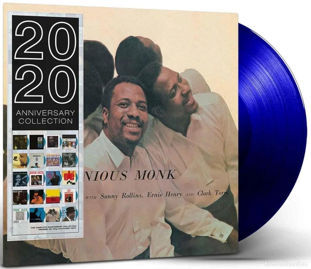 Discos de vinilo: Thelonious Monk * LP Vinilo 180g. Color Azul * Brilliant Corners * Ltd Precintado!