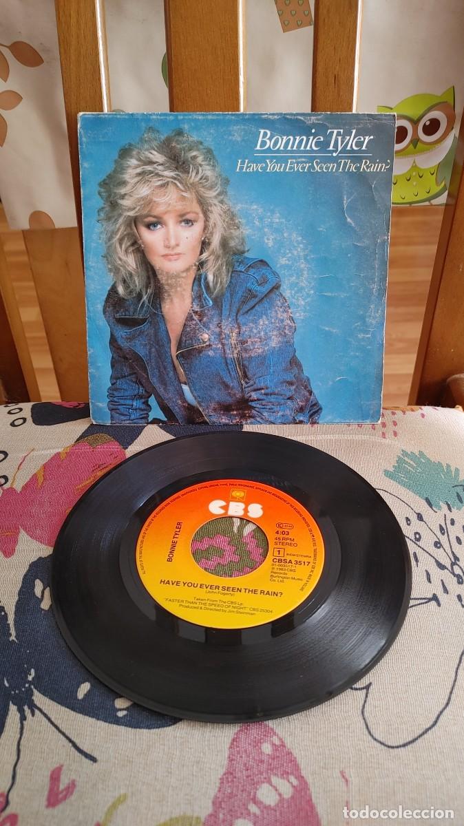 Discos de vinilo: BONNIE TYLER-SINGLE HAVE YOU EVER SEEN THE RAIN
