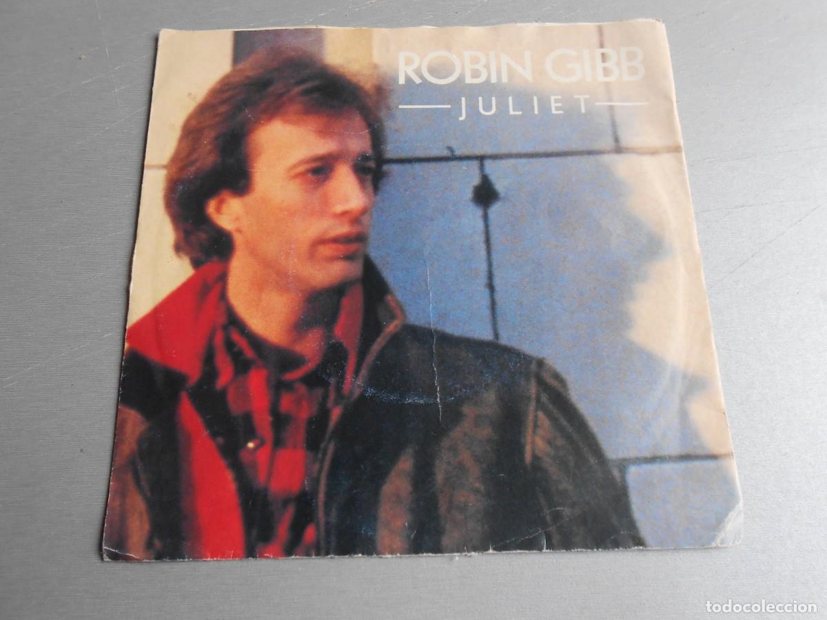 Discos de vinilo: ROBIN GIBB, SG, JULIET + 1, A&Ntilde;O 1983, POLYDOR 810.895-7, MADE IN GERMANY