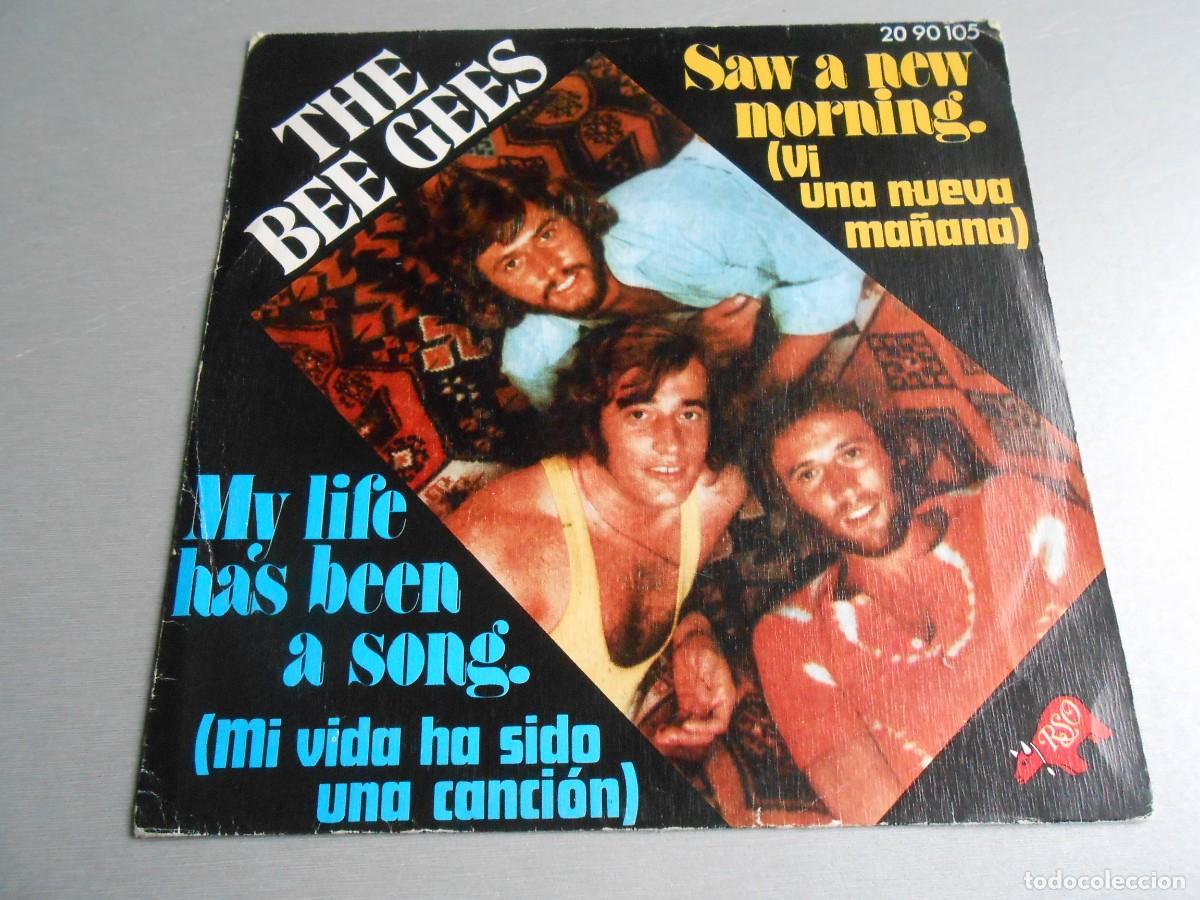 Discos de vinilo: BEE GEES, THE, SG, SAW A NEW MORNING + 1, A&Ntilde;O 1973, RSO 20 90 105