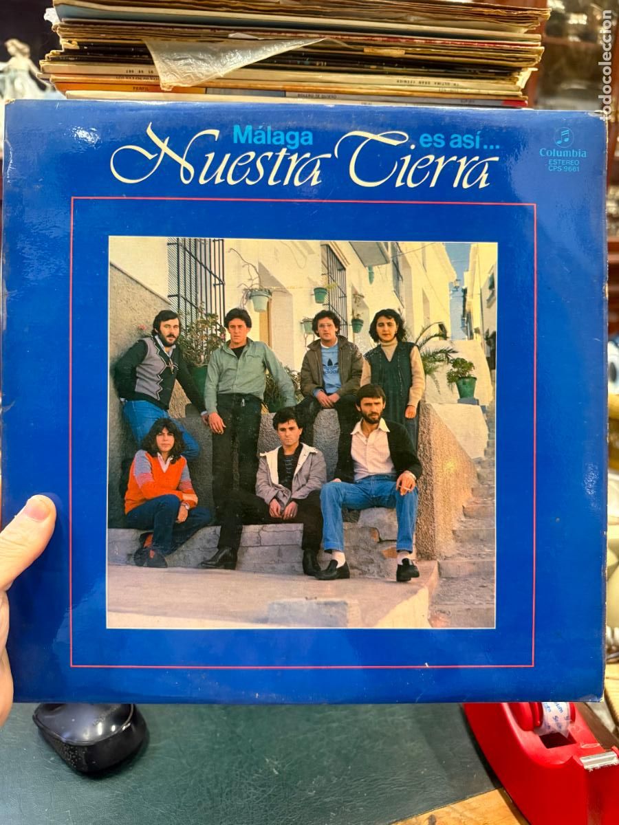 Discos de vinilo: LP NUESTRA TIERRA - MALAGA ES ASI...