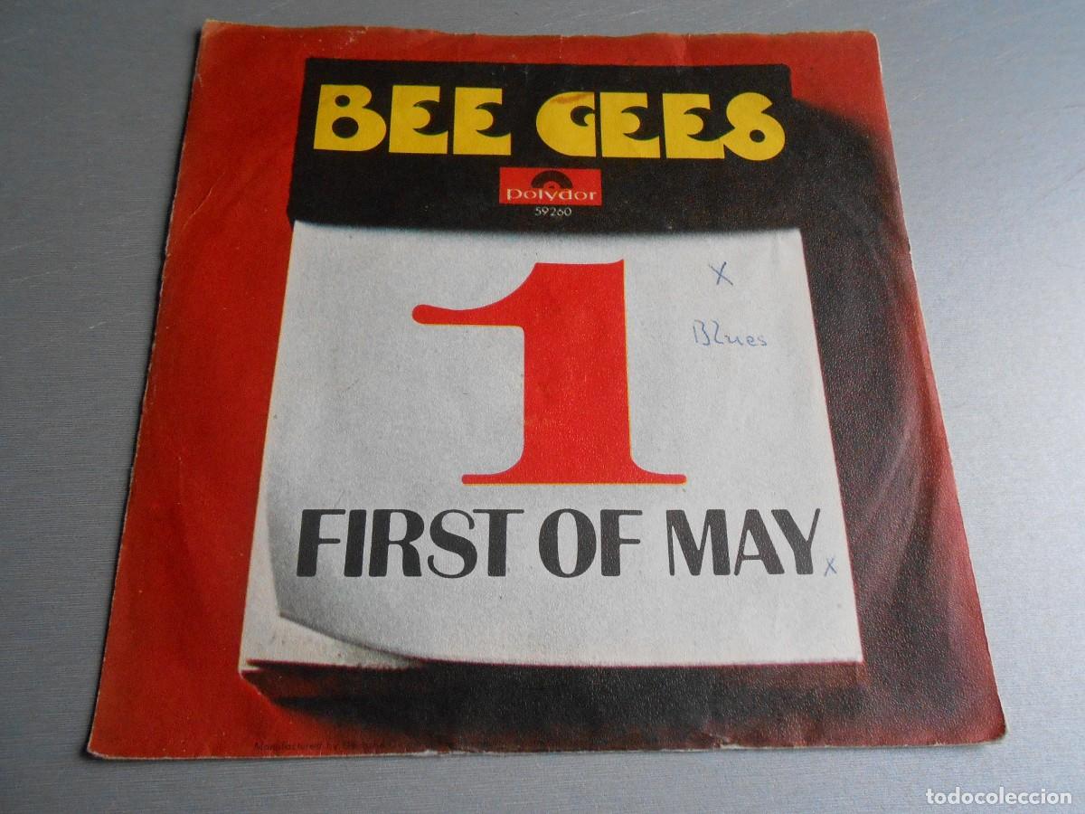 Discos de vinilo: BEE GEES, SG, FIRST OF MAY + 1, A&Ntilde;O 1969, POLYDOR 59.260, MADE IN GERMANY